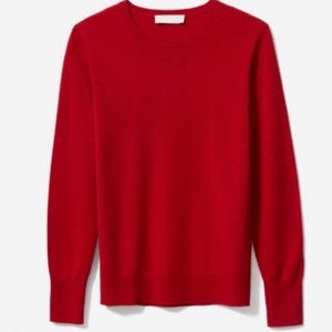 everlane cashmere crew neck sweater